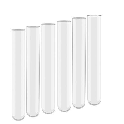 Borosilicate Glass Test Tubes Plain Heat Resistant Lab Tubes Chemical Resistant Pack of 100 - Buy now on Snapshophub Borosilicate Glass Test Tubes Plain Heat Resistant Lab Tubes Chemical Resistant Pack of 100 product image