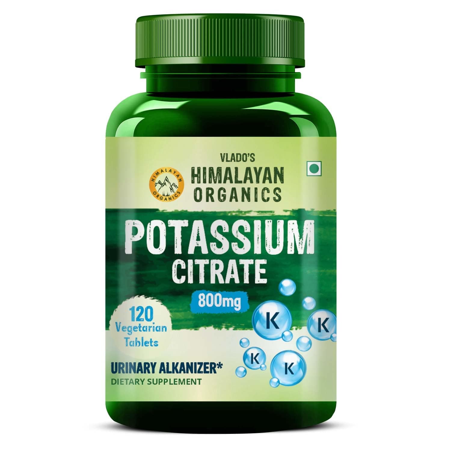 Himalayan Organics Potassium Citrate 800mg Supplement - Buy now on Snapshophub Himalayan Organics Potassium Citrate 800mg Supplement product image